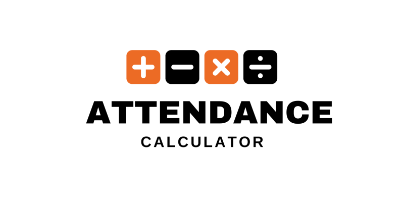 Online Attendance Percentage Calculator for 75% percent rule
