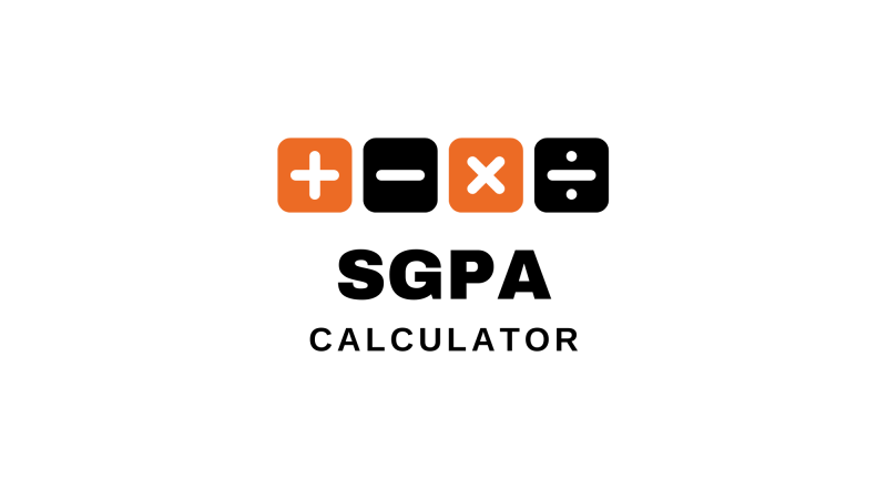 SGPA Calculator tool interface